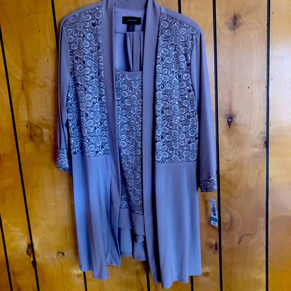 R&M Dress pants and cardigan/ shirt